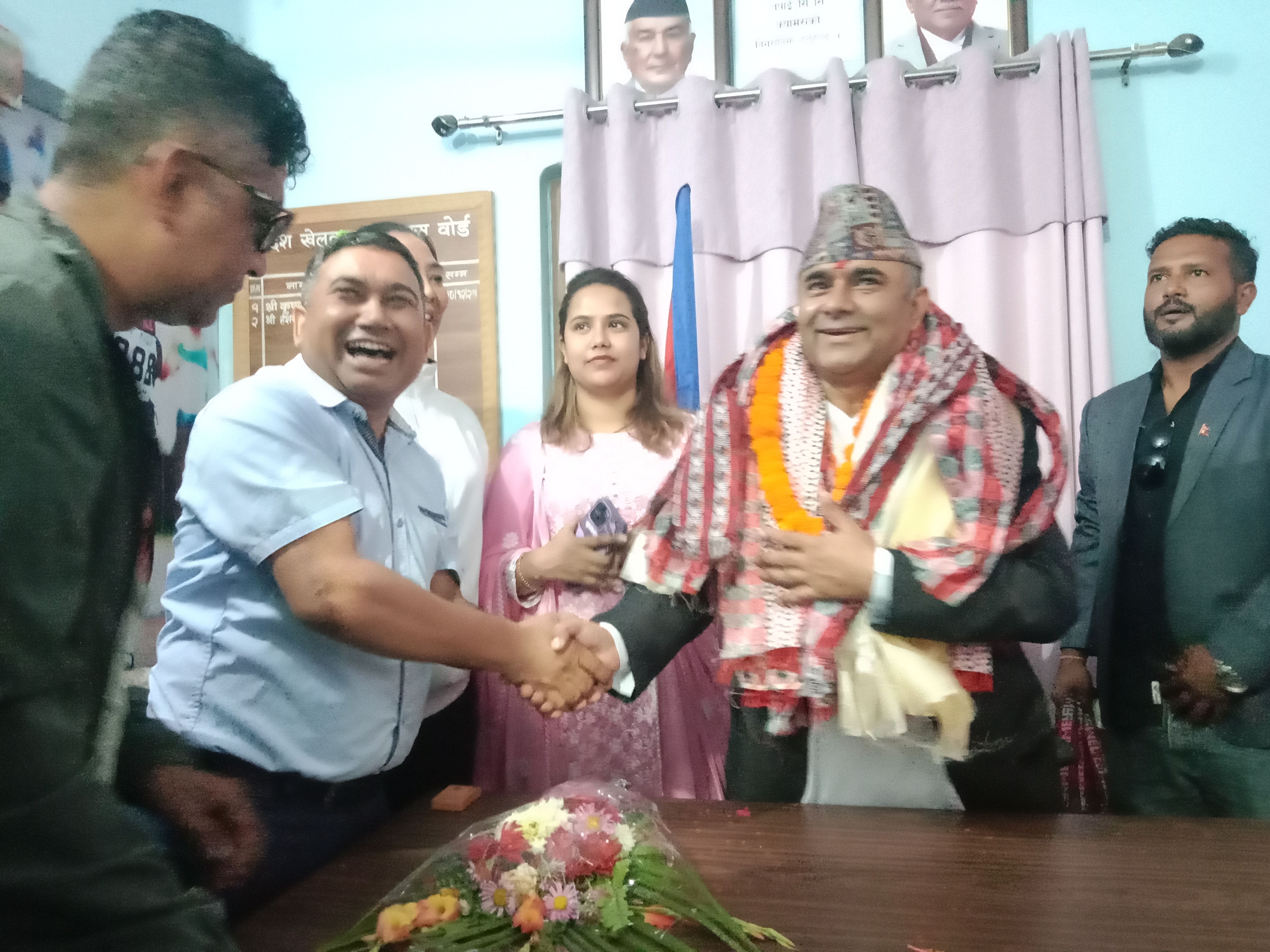 कोशी प्रदेश खेलकुद विकास बोर्डका सदस्यसचिव बस्नेतले सम्हाले कार्यभार