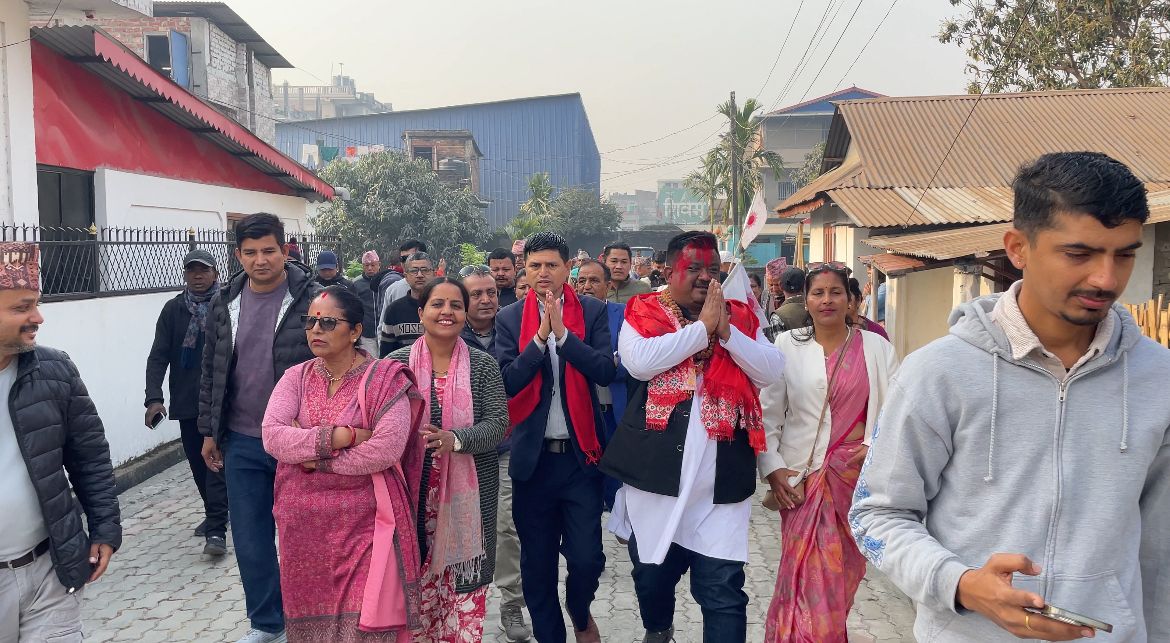 गाउँगाउँमा सुजन लामा: घरदैलो अभियान तीव्र, विकास र रोजगारी मुख्य एजेन्डा