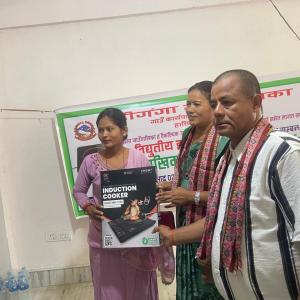 बुढीगंगा गाउँपालिकामा ७७ प्रतिशत अनुदानमा विद्युतीय इन्डक्सन चुलो वितरण बुढीगंगा गाउँपालिकामा ७७ प्रतिशत अनुदानमा विद्युतीय इन्डक्सन चुलो वितरण