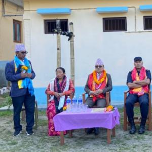 स्वास्थ्य मन्त्री पराजुलीद्वारा धनकुटाका प्रहरी चौकीको अनुगमन स्वास्थ्य मन्त्री पराजुलीद्वारा धनकुटाका प्रहरी चौकीको अनुगमन